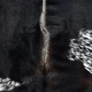 Brazilian Dark Tricolor Cowhide Rug - 2