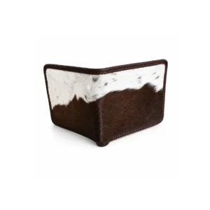 Genuine Cowhide Leather Bifold Wallet for Men