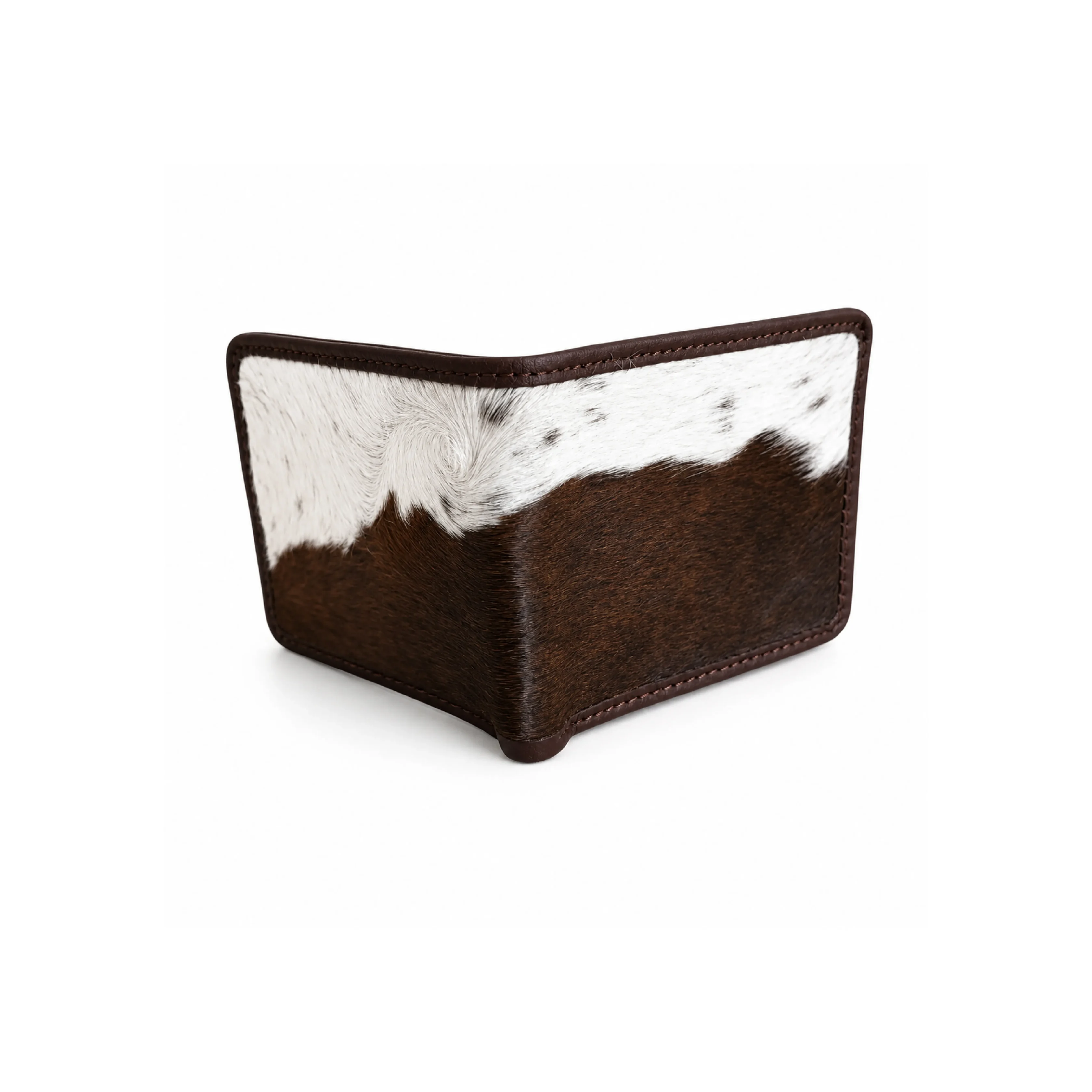 Genuine Cowhide Leather Bifold Wallet for Men