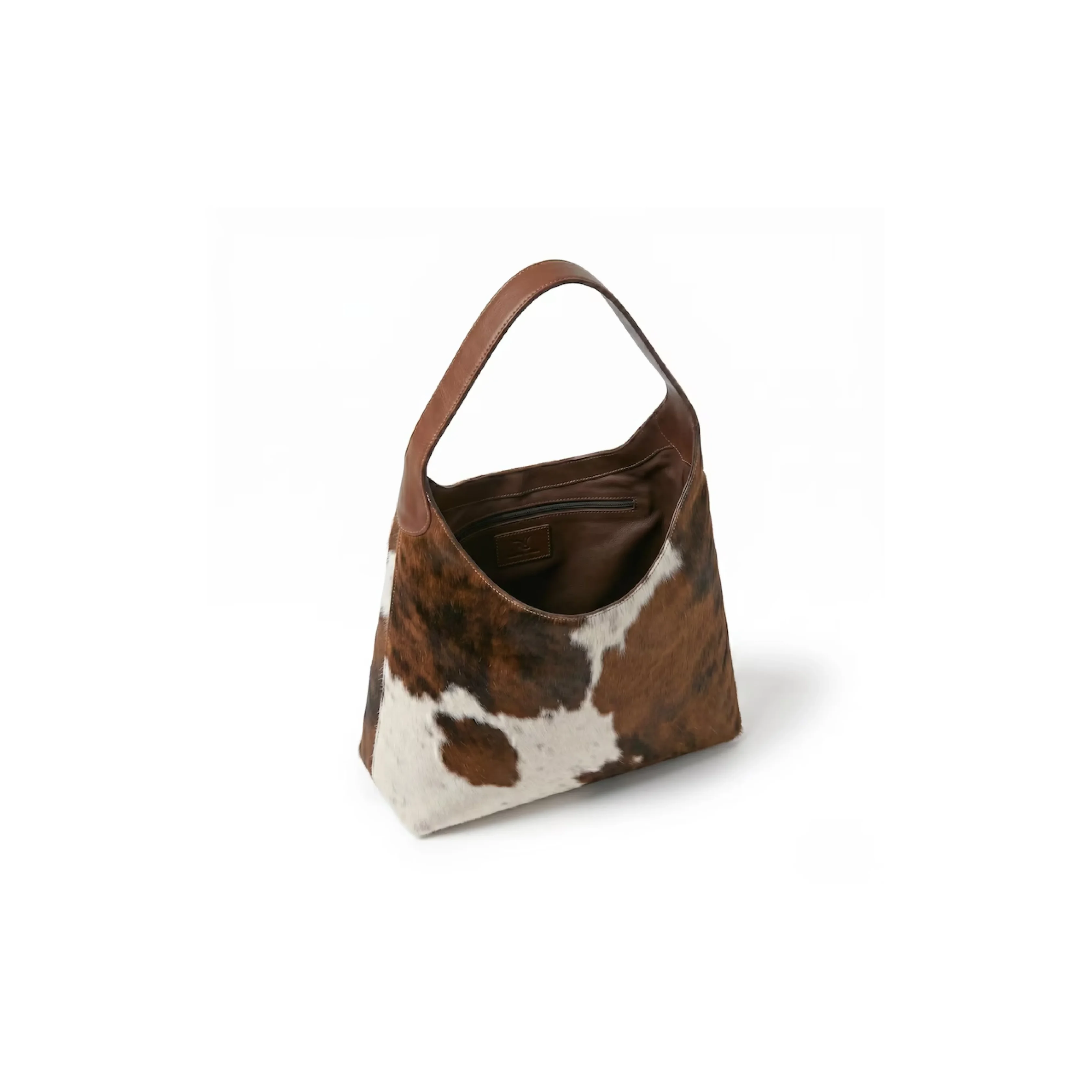 Heritage Cowhide Leather Hobo Shoulder Bag for Women - 1